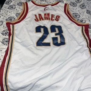 Authentic Vintage LeBron James Cleveland Cavaliers Jersey sz XL